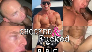 Hot bald muscle hunk gay guy chocks on daddy big black cock- Rhyheim Shabazz (rhyheimshabazz)