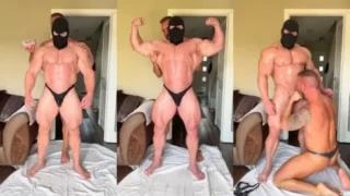 Bodybuilder Facial – The Masked Bodybuilder, Micael Wilson