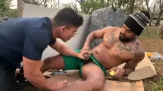 Did not forgive the hot homeless man – Andrey Cam, Guilherme Gaucho