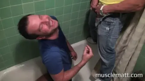 MuscleMatt brad tears greg up angry fuck