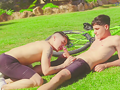 Exchanging Gears And Groans In The Woods