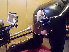 Machine Fuck Big Plug New Body Suit Wetlook