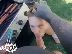 Markus Kages And Benjamin Blue – Drizzles Mustard On His Stepdad Cock And Sucks Every Drop