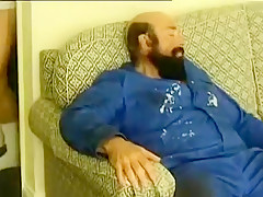 Mature Bear Nailing Slim Guy