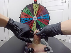 Wheel Of Misfortune # 7 Flattened Balls Urethral Insertions Cbt