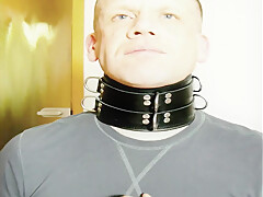 Unboxing Leather Posture Collar