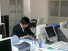 Horny Security Guard Fucked cum