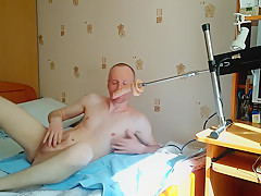 LanaTuls – Slowly Sex Machine Fucking Me on the Bed
