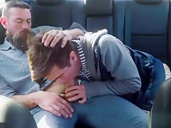 Step dad force fucks Step son on road! WTF
