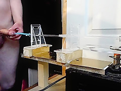 toothbrush in my dick deeply with new fucking machine