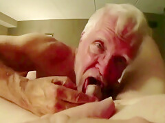 Bearded Grandpa Sucks More Dick 9 Min – Gay Porn