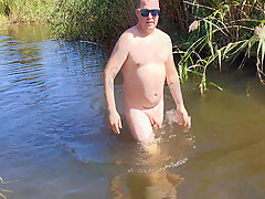 Caught Me Masturbate In River. Risky Outdoor Village Adventures With Pretty Stepsister 5 Min