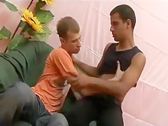 Cock swallowing before sex
