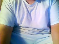 Fat jack off on daybed