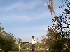 Horny Mates Toying and Fucking Outdoor