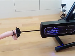 Intense ass fuck, cumshot, cum in ass, a2m for str8 guy by sex machine