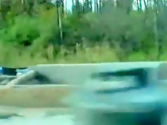Road Worker Plowed